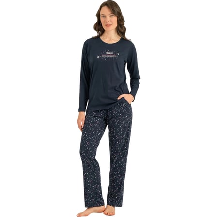 Arnetta AR3774S Kadın Uzun Kollu Pijama Takım