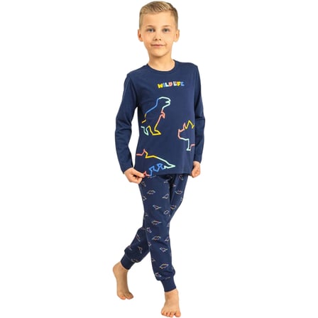 Rolypoly RP3866C Erkek Çocuk Uzun Kol Pijama Takım