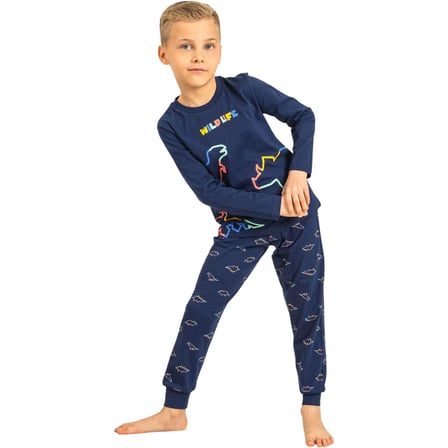 Rolypoly RP3866C Erkek Çocuk Uzun Kol Pijama Takım