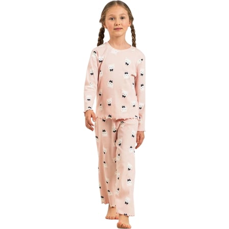 Rolypoly RP3901C Kız Çocuk Uzun Kol Pijama Takım