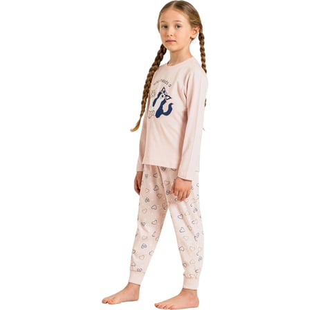 Rolypoly RP3902C Anne Kız Uzun Kol Pijama Takım (Kız Çocuk)