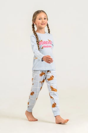 RolyPoly RP3907C Kız Çocuk Uzun Kol Pijama Takım
