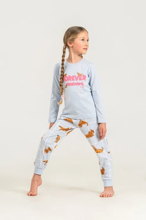 RolyPoly RP3907C Kız Çocuk Uzun Kol Pijama Takım