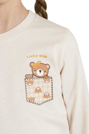 Rolypoly RP3916C Anne Kız Uzun Kol Pijama Takım (Kız Çocuk)