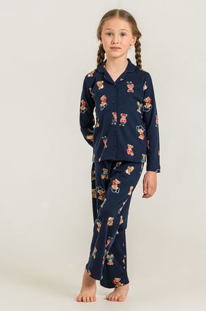 ROLYPOLY RP3919-G KIZ ÇOCUK PİJAMA TAKIM