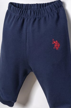 U.S. Polo Assn Erkek Bebek 2 li Takım Lacivert