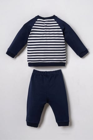 U.S. Polo Assn Erkek Bebek 2 li Takım Lacivert