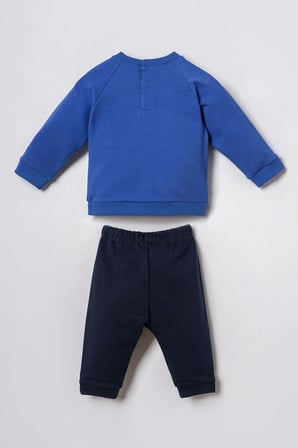 U.S. Polo Assn Erkek Bebek 2 li Takım Mavi