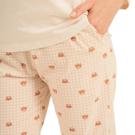 Rolypoly RP3916S Anne Kız Uzun Kol Pijama Takım (Anne)