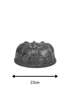23 cm Döküm Taç Kek Kalıbı - Kaydırmaz Tabanlı ve Kolay Temizlenir