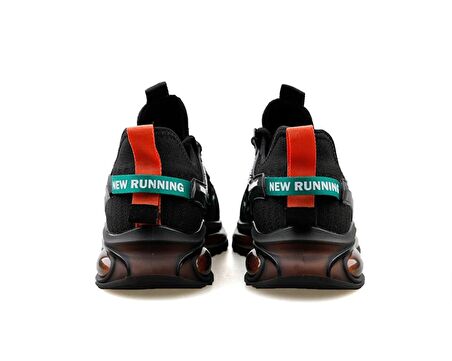 Gamelu 24Ym Airboss Siyah Yeşil Erkek Günlük Ayakkabı 24YM-AIRBOSS-SIYAH-YESIL Siyah