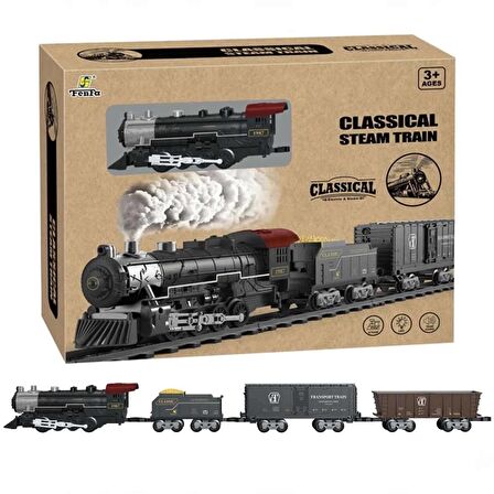 Classic Steam Pilli Tren Seti 29 Parça 1613C