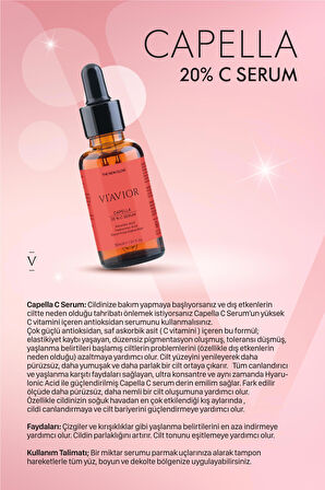 Capella C Serum C Vitaminli Serum 30 ML