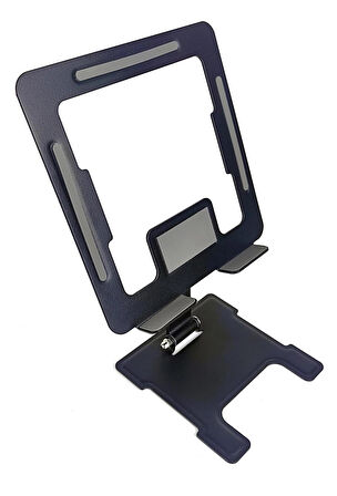 Metal Flexgrip Ayarlanabilir Katlanabilir Tablet Telefon Tutacağı Standı 180° Kauçuk Destekli EFR-8762