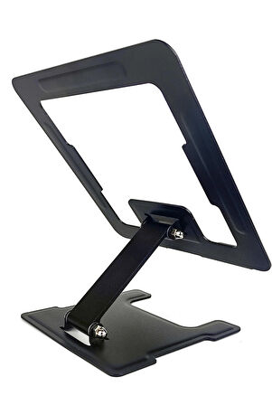 Metal Flexgrip Ayarlanabilir Katlanabilir Tablet Telefon Tutacağı Standı 180° Kauçuk Destekli EFR-8762