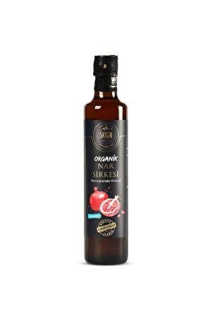 Organik Saygın Nar Sirkesi 500 ml