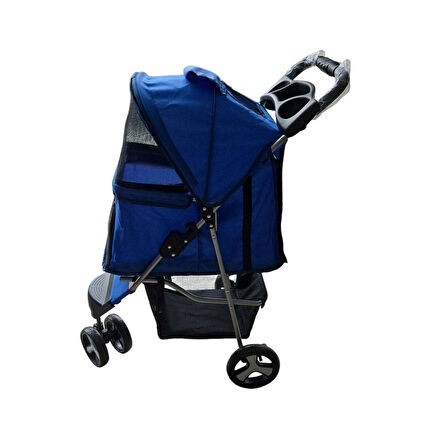 KEDİ & KÖPEK TAŞIMA ARABASI DTC803-ROYAL BLUE