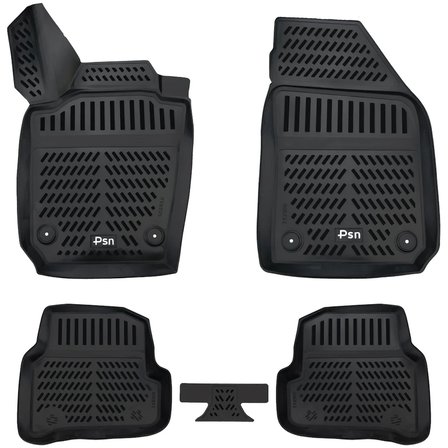 Skoda Fabia 1 1999-2006 3D Psn Havuzlu Paspas