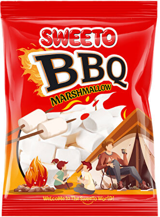 Sweeto BBQ Marshmallow 250 Gr.