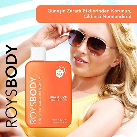 ROYS Beauty Leke Karşıtı Yüksek Korumalı Güneş Kremi 150 ml Spf 50