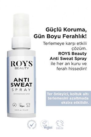Roys Beauty Antiperspirant Sprey 75 ml