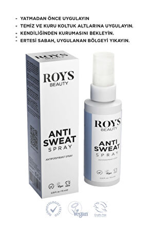Roys Beauty Antiperspirant Sprey 75 ml