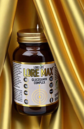lore max glukozamin complex 60tb