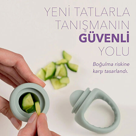 Mochi POP-Up Gıda Emziği - Blush