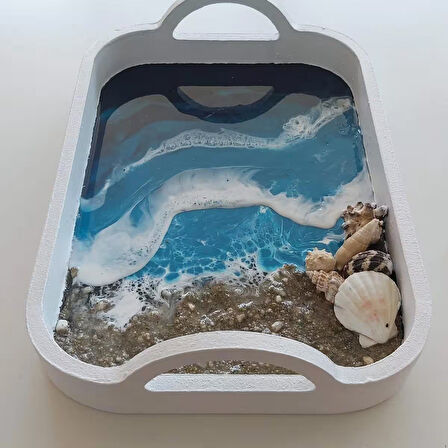 6 kg Hobi Epoksi / Ocean Sea Deniz Efekti Ultra Şeffaf Epoksi Reçine Ince Döküm Yoğun Kıvam