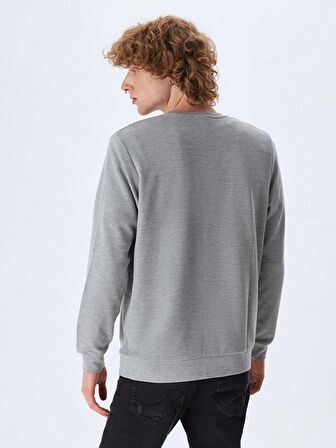 LTB Logolu Gri Sweatshırt