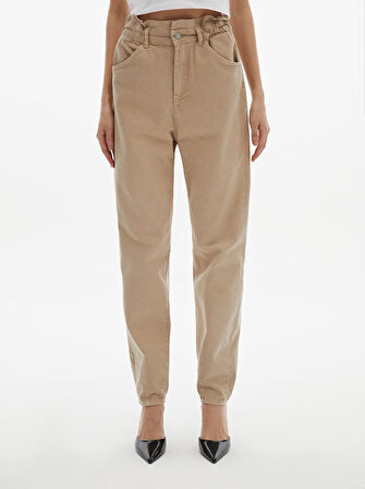 Calıssa B Hıgh Rıse Paper Bag Pantolon