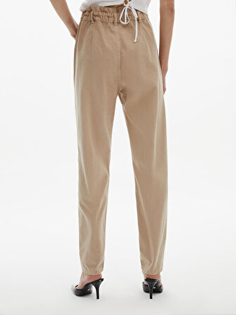 Calıssa B Hıgh Rıse Paper Bag Pantolon