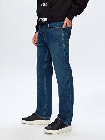 Paul X Normal Bel Düz Kesim Jean Pantolon