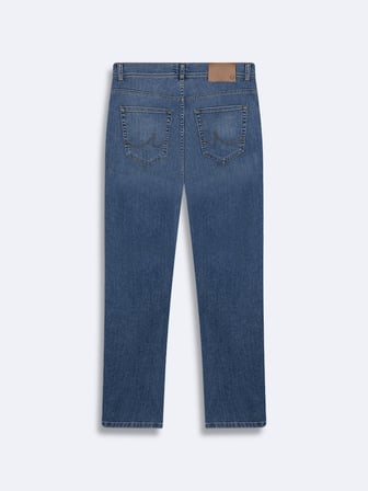 Sawyer Y Dar Paça Orta Bel Mid İndigo Jean Pantolon