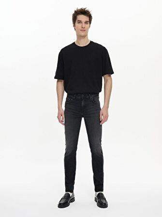 Jumy Normal Bel Dar Paça Super Skınny Jean Pantolon