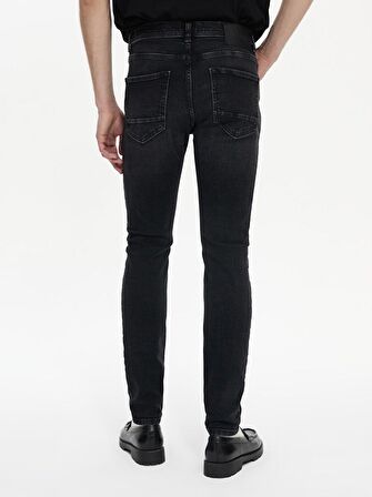 Jumy Normal Bel Dar Paça Super Skınny Jean Pantolon