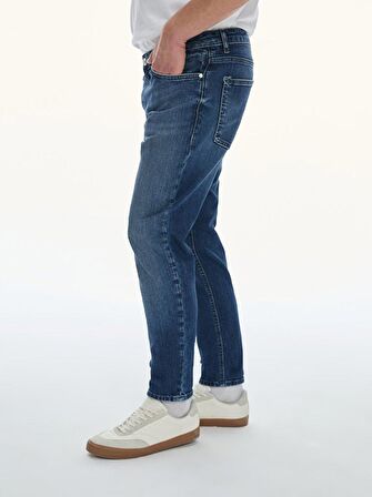 Alessıo Normal Bel Dar Paça Tapered Jean Pantolon