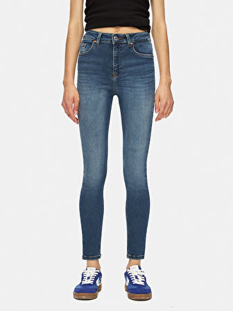 Marcella X Dar Paça Skınny Jean Pantolon
