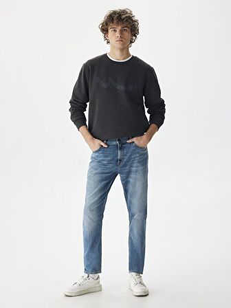 Smarty Y Normal Bel Dar Paça Skınny Jean Pantolon