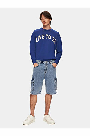 Ltb Marıno Short Laurıe Wash Erkek Jean Şort