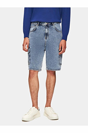 Ltb Marıno Short Laurıe Wash Erkek Jean Şort