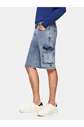 Ltb Marıno Short Laurıe Wash Erkek Jean Şort