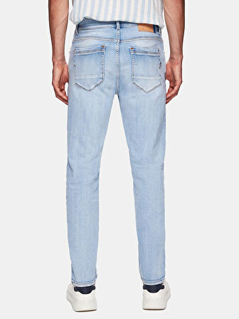 New Sawyer Y Dar Paça Orta Bel Jean Pantolon