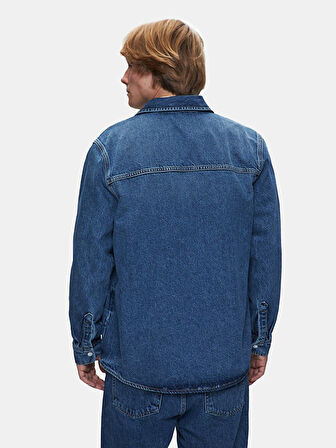 Aıdan Klasik Kesim Jean Gömlek