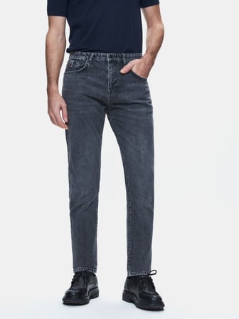Joshua 200 Düşük Bel Dar Paça Mid Indigo Jean Pantolon