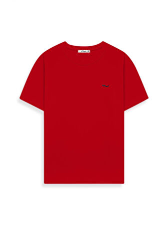 Kısa Kollu Sıfır Yaka Sign Baskılı Karışık T-shırt