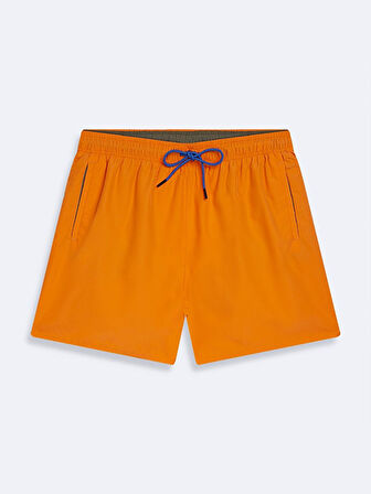Basıc Regular Turuncu Deniz Şort