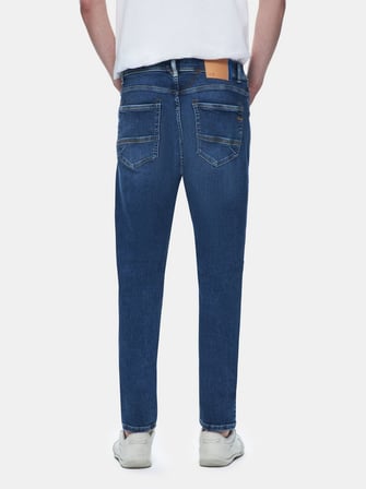 Servando 600 Dar Paça Orta Bel Mid Indigo Jean Pantolon