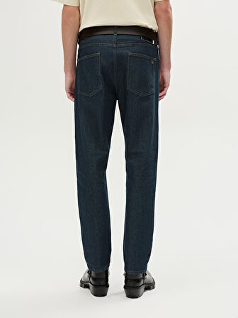 Lıoren Düz Paça Orta Bel Jean Pantolon