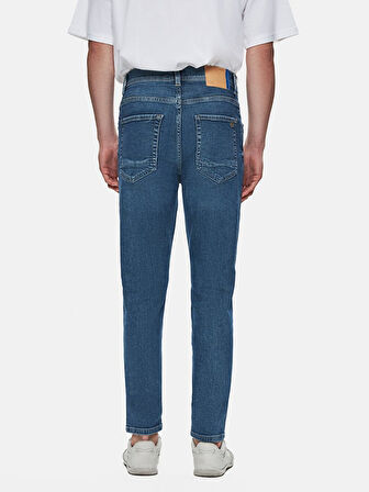 New Smarty Dar Paça Orta Bel Jean Pantolon